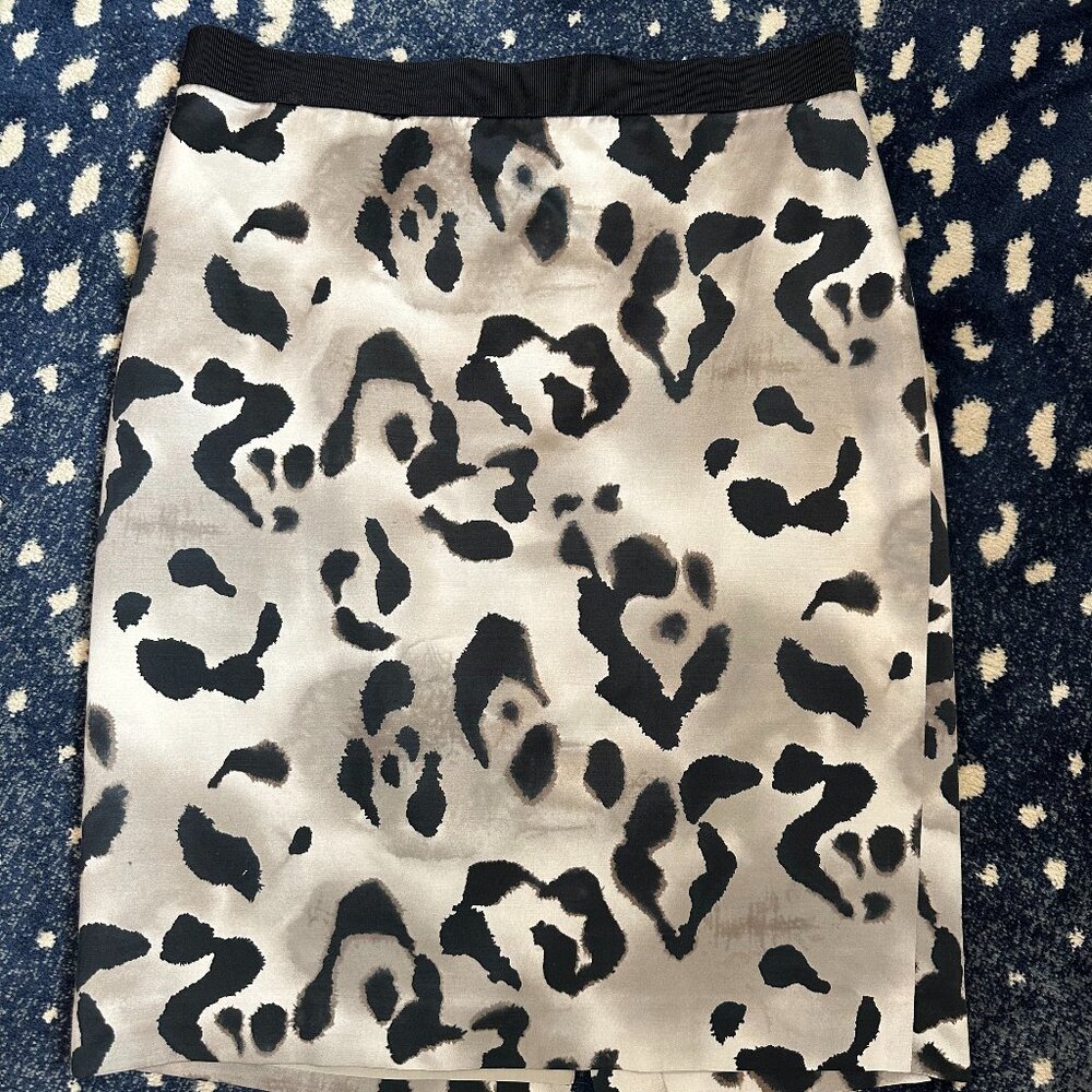 Festive Leopard Skirt